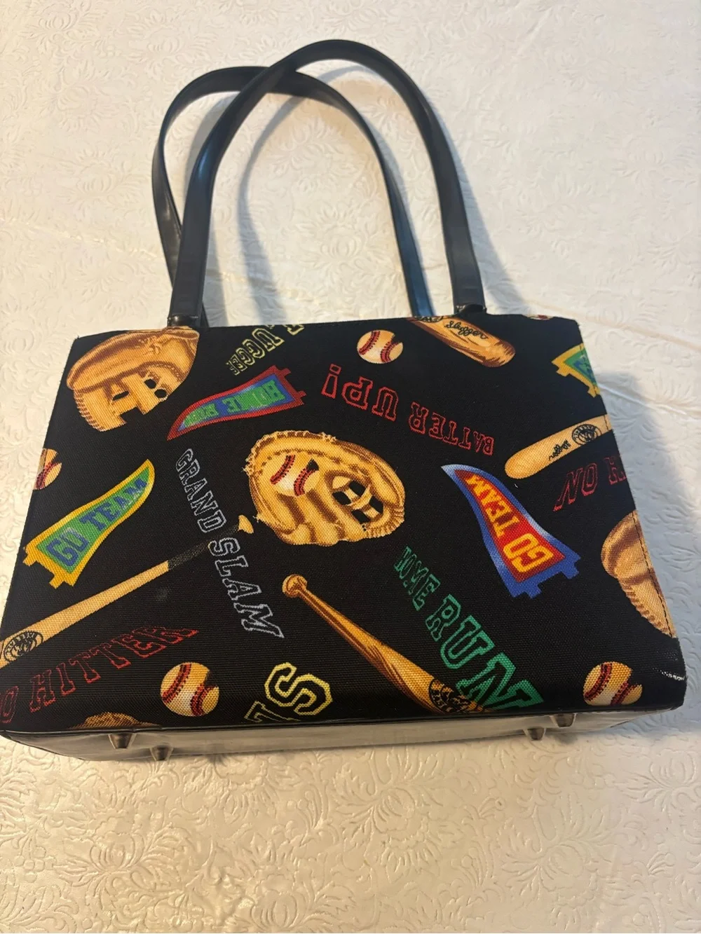 Baseball Theme Shoulder Purse